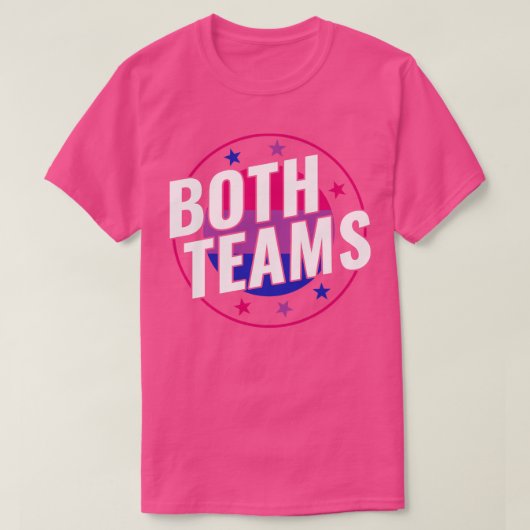 両おもしろいチームLGBT Tシャツ (デザイン正面)