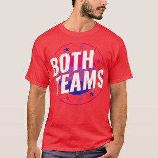両おもしろいチームLGBT Tシャツ