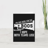 両チームとも負けてくれればいいのにサッカー 両チームとも負けろ カード (正面)