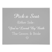 両側に座席を取る