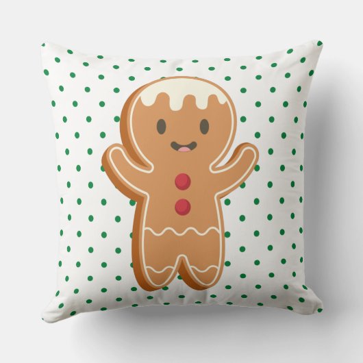 両側に狂ったかわいい二つの違いのパターン クッション (裏面)