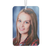 両側の同じカスタムフォトカーエアコン カーエアーフレッシュナー (裏面)