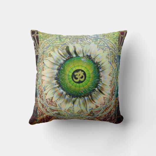 両側の枕を印刷しました クッション (裏面)