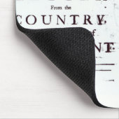 両側を示すパンフレット マウスパッド (コーナー)