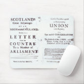 両側を示すパンフレット マウスパッド (マウス)