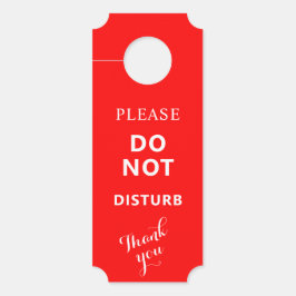 両側ドアハンガー（ウェルカムと距離なし） ドアノブサイン