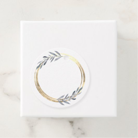 両側フェイク箔円 フェイバータグ (インサイチュ)