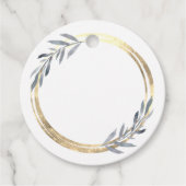 両側フェイク箔円 フェイバータグ (正面)