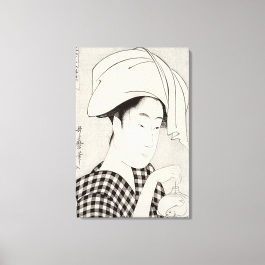 両国の茶屋 キャンバスプリント (正面)