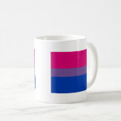 両性のプライドの旗 コーヒーマグカップ (正面右)
