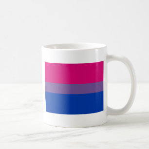 両性のプライドの旗 コーヒーマグカップ