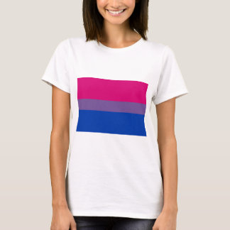 両性のプライドの旗 Tシャツ