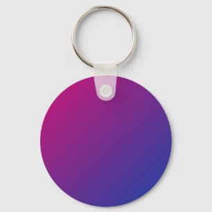 両性のプライドのkeychain -勾配 キーホルダー