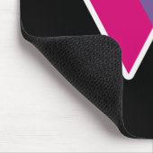 両性の三角形の記号3D マウスパッド (コーナー)