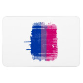 両性プライドの色動揺して マグネット (横)