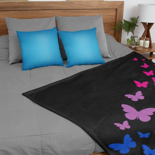 両性プライドバタフライトレイル シェルパブランケット