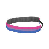 両性プライド国旗 アスレチックヘッドバンド (右)