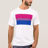 両性プライド国旗 Tシャツ (正面)