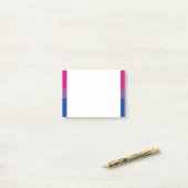 両性プライド旗 ポストイット (デスク上)