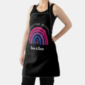 両性プライド祝の多様性の愛は愛 エプロン (インサイチュ)