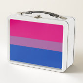 両性プライド(Biフラグ) メタルランチボックス (正面)