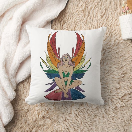 両性妖精の国 クッション (ブランケット)