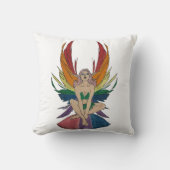 両性妖精の国 クッション (正面)