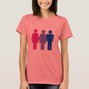 両性少女 Tシャツ