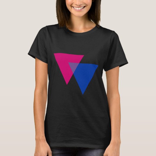 両性愛のシンボル Tシャツ (正面)
