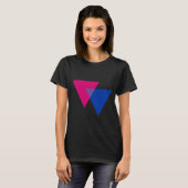 両性愛のシンボル Tシャツ (正面フル)