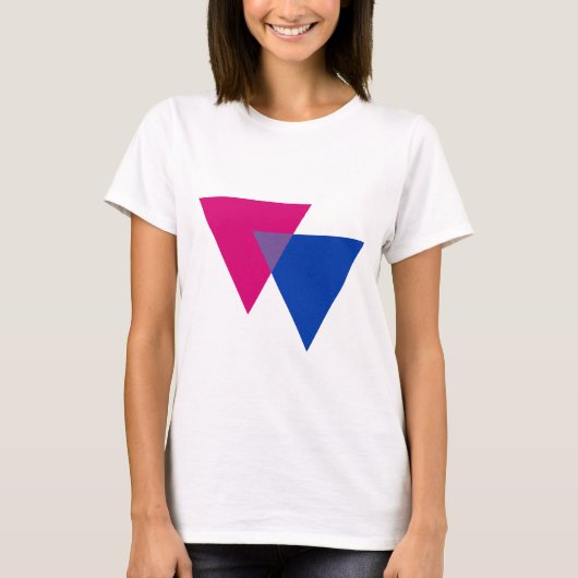 両性愛の記号 Tシャツ (正面)