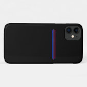 両性愛フラグLGBTバイセクシャルプライド Case-Mate iPhoneケース (裏面(横))