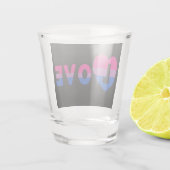 両性愛 ショットグラス (裏面)