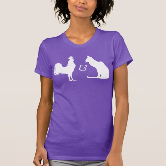 両性愛（両方） Tシャツ (正面)