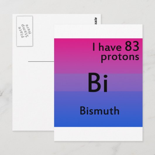 両性科学 ポストカード (正面/裏面)