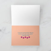 両性花誕生日カード カード (内部)