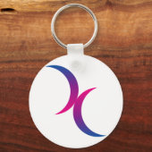 両性鍵鎖 キーホルダー (正面)