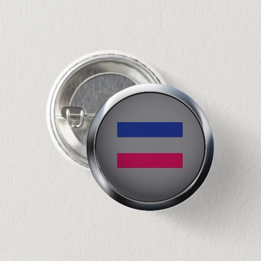 両性 缶バッジ (正面&裏面)