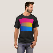 両性/Pansexual (デザイン2) Tシャツ (正面フル)