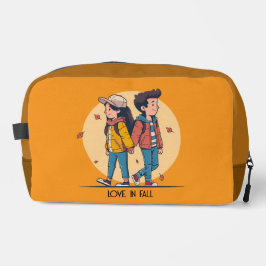 両手を持つカップルの歩くの秋 ドップキット