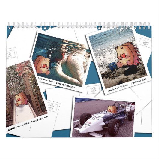 両掛けからの郵便はがき!  2010年 カレンダー (カバー)