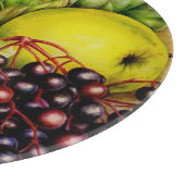 両掛けの芸術の絵画からのフルーツ カッティングボード (角)