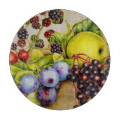 両掛けの芸術の絵画からのフルーツ カッティングボード (正面)