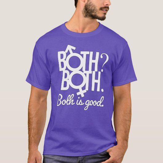 両方だね。両方?両方でいい Tシャツ (正面)