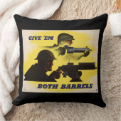 両方のバレル、軍隊と産業、戦争努力 クッション (ブランケット)