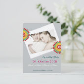 両方のユーザー – 日付カードの保存 案内ポストカード (スタンド正面)