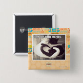 両方の世界のベスト 缶バッジ (正面&裏面)