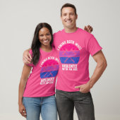 両方の方向にスイングするAeバイセクシャルLGBTプライドギ Tシャツ (ユニセックス)