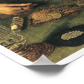 両替商と妻、1514 Quentin Metsys ポスター (角)