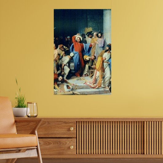 両替商を追い出すイエス ポスター (リビング2)